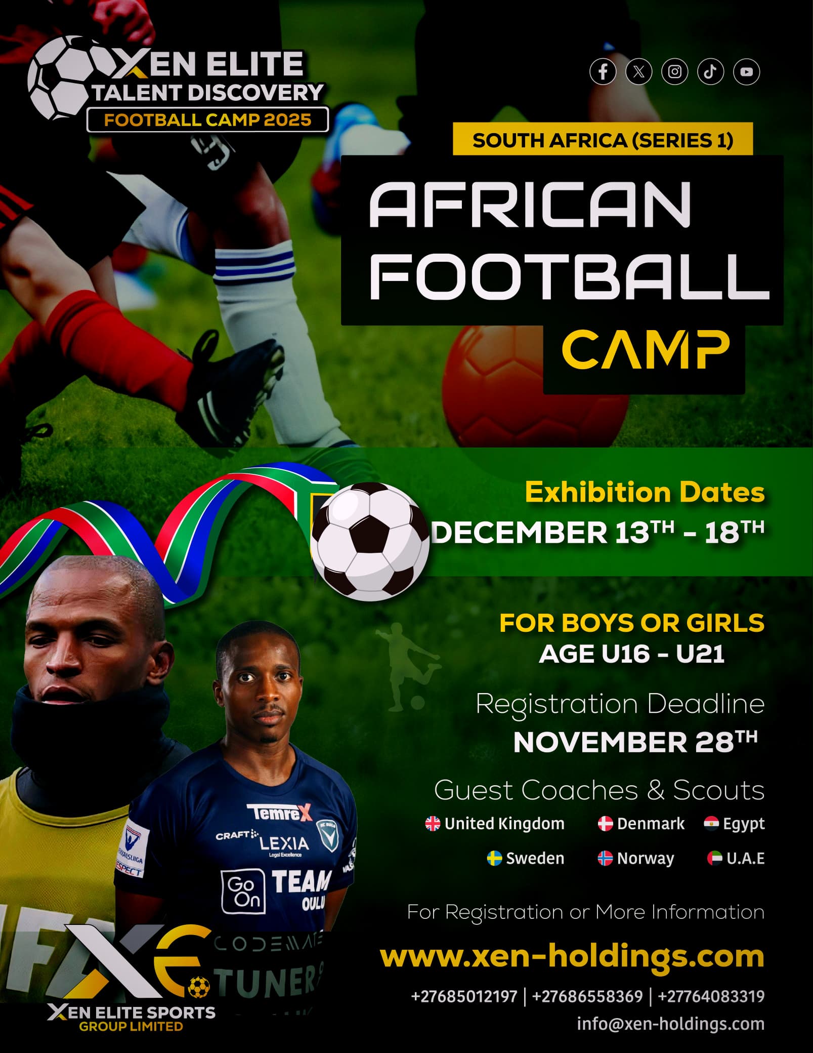 XEN HOLDINGS AFRICAN FOOTBALL CAMP 2025
